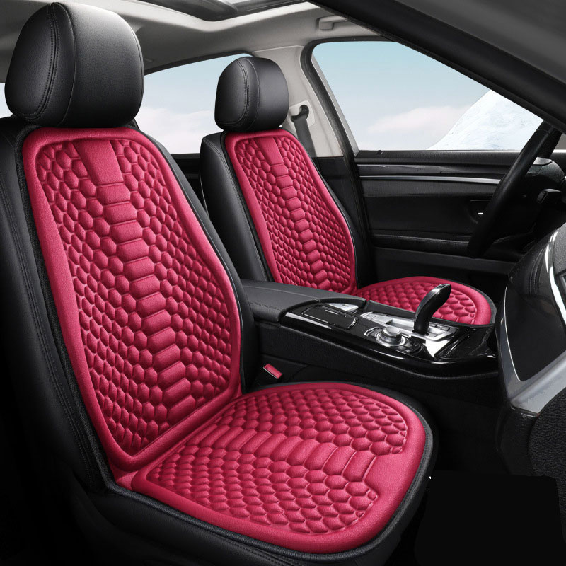 Car Accessories Limassol - 1pc 高級メンズカーシートカバー 3D マッサージ通気性カーシートクッションプロテクター四季ユニバーサル自動車インテリアアクセサリー