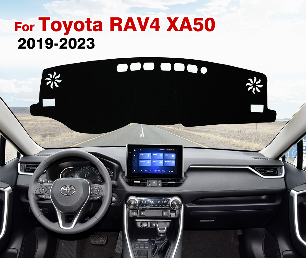 Automatic Car Sunshade - アンチUVカーダッシュボードカバー,サンシェード,カーペット,カーアクセサリー,トヨタrav4,xa50,2019, 2020, 2021, 2022, 2023