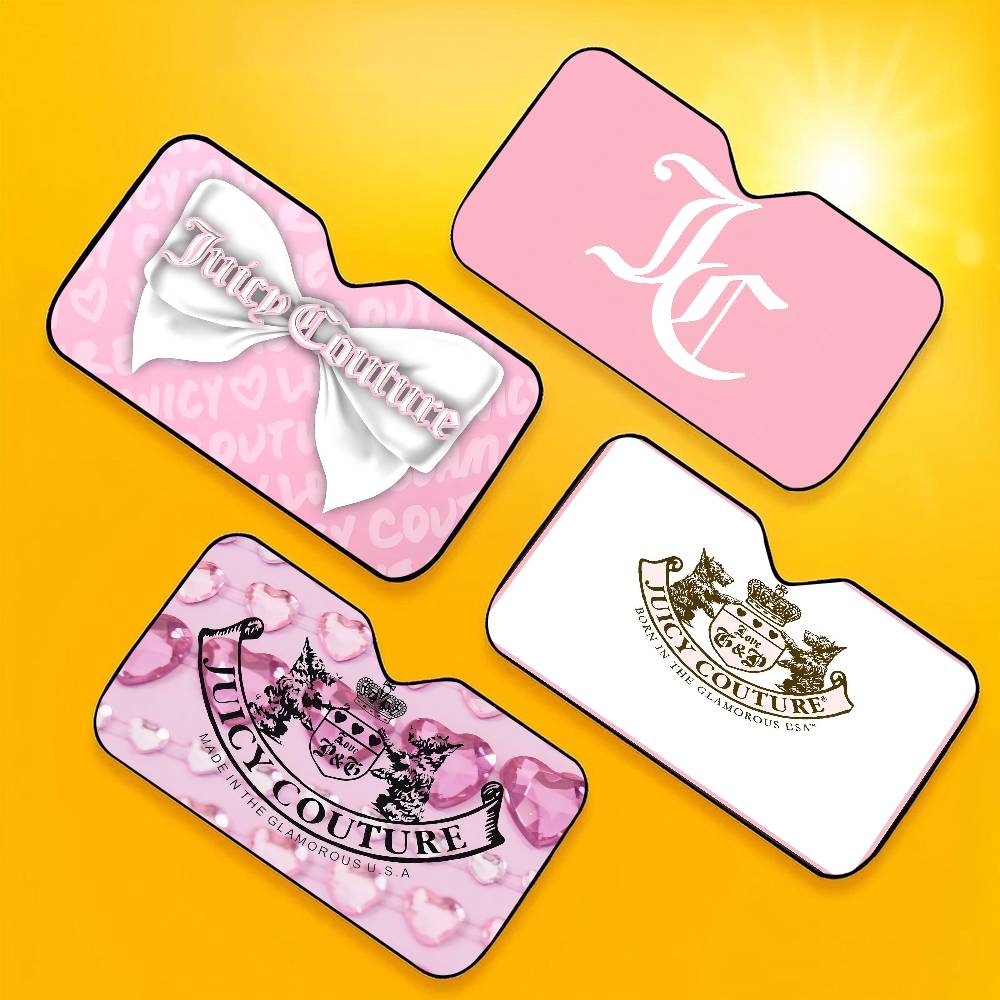Car Accessories Juicy Couture - J-Juicy Cool C- Couture アニメフロントガラスサンシェード 車