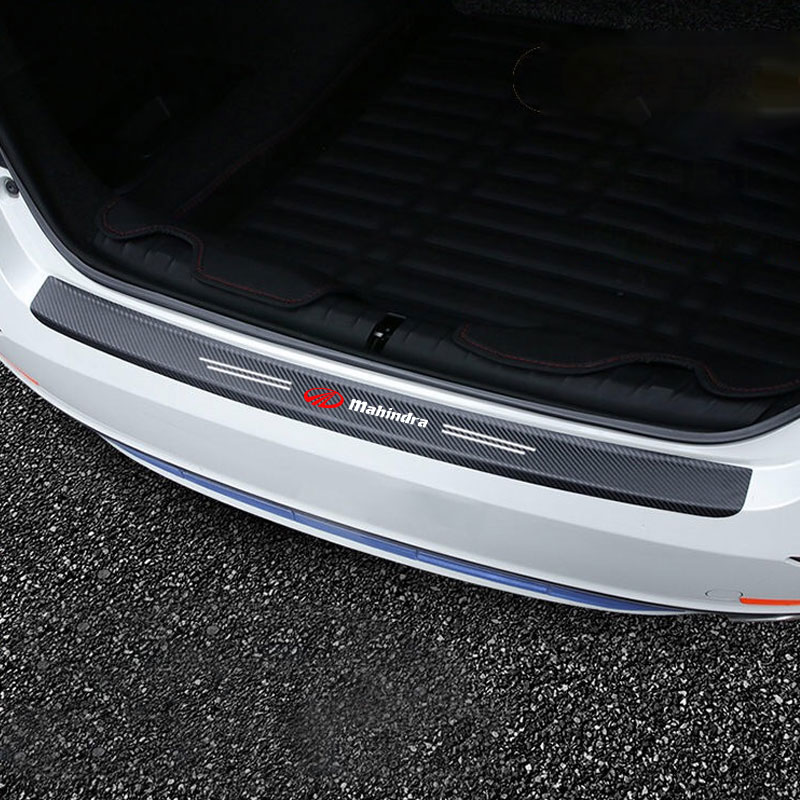 Car Accessories Xuv 300 - 車のロゴドア炭素繊維敷居プロテクターステッカーマヒンドラ kuv100 xuv700 xuv300 tuv300 マヒンドラピックアップ