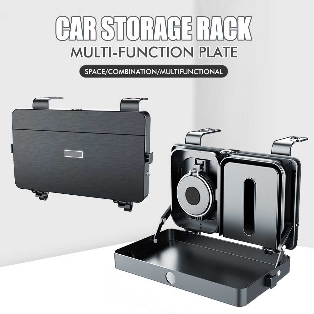 Car Accessories For Road Trip - 車の後部座席オーガナイザー食品トレイスナックテーブルカップホルダー付き多機能車のヘッドレストロードトリップ用車内アクセサリー