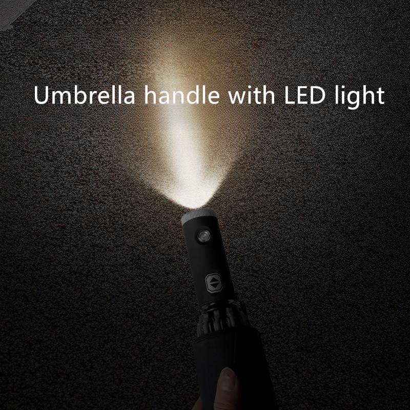 全自動懐中電灯広告傘黒プラスチックサンシェード車の Led  - Automatic Car Sunshade のレビューと価格