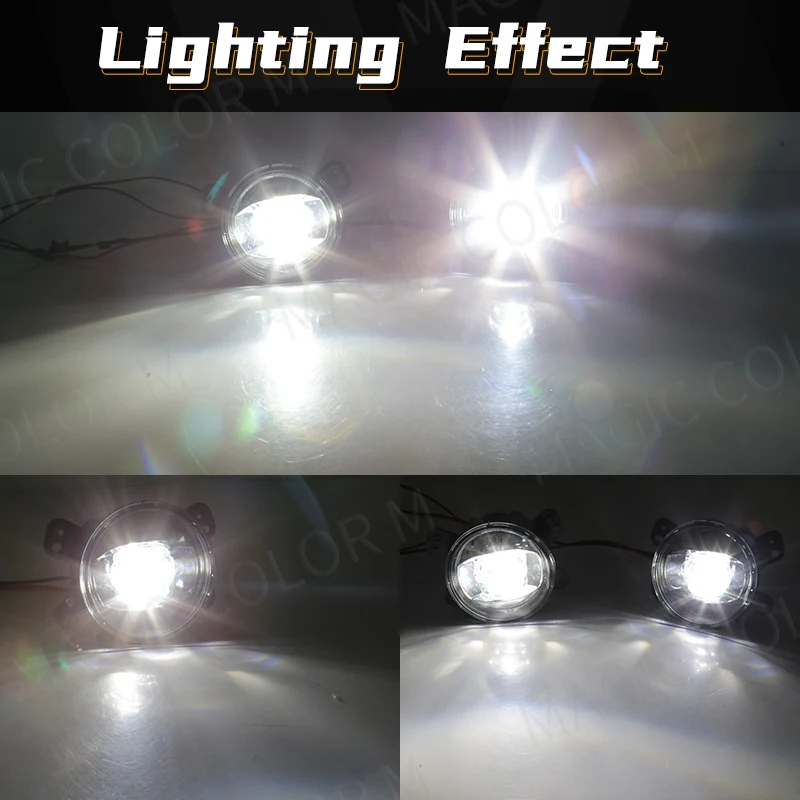 LEDフォグライト,フロントバンパー,車のアクセサリー,jl - Car Accessories For Road Trip のレビューと価格
