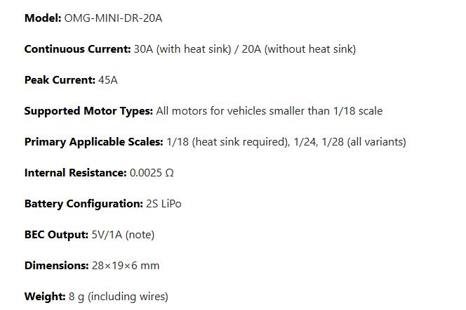 1-2 個オリジナル OMG RAPIDO 20A ブラシレ - Car Accessories Omg のレビューと価格