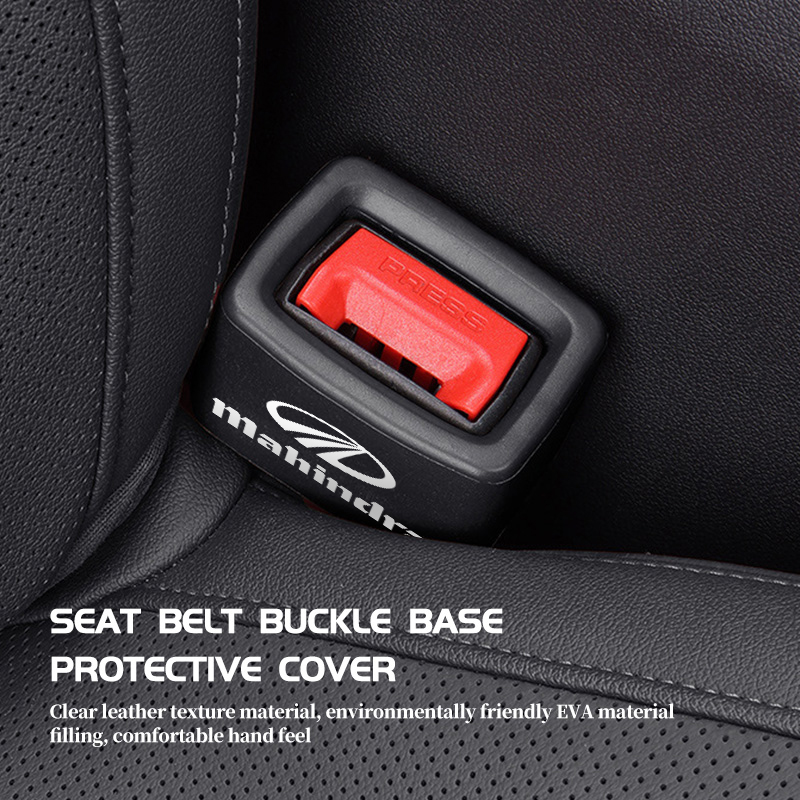 カーシートベルトバックル保護アンチスクラッチカバークッション - Car Accessories Xuv 300 のレビューと価格