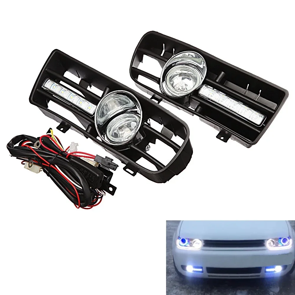 1 ペア車のフロントバンパーヘッドライトスポーツグリル腎臓ラ - Car Accessories For Road Trip のレビューと価格