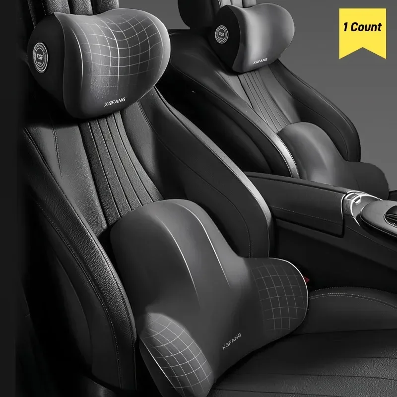 車のネックピロー低反発保護腰椎背もたれクッション腰椎クッショ - Car Accessories Limassol のレビューと価格
