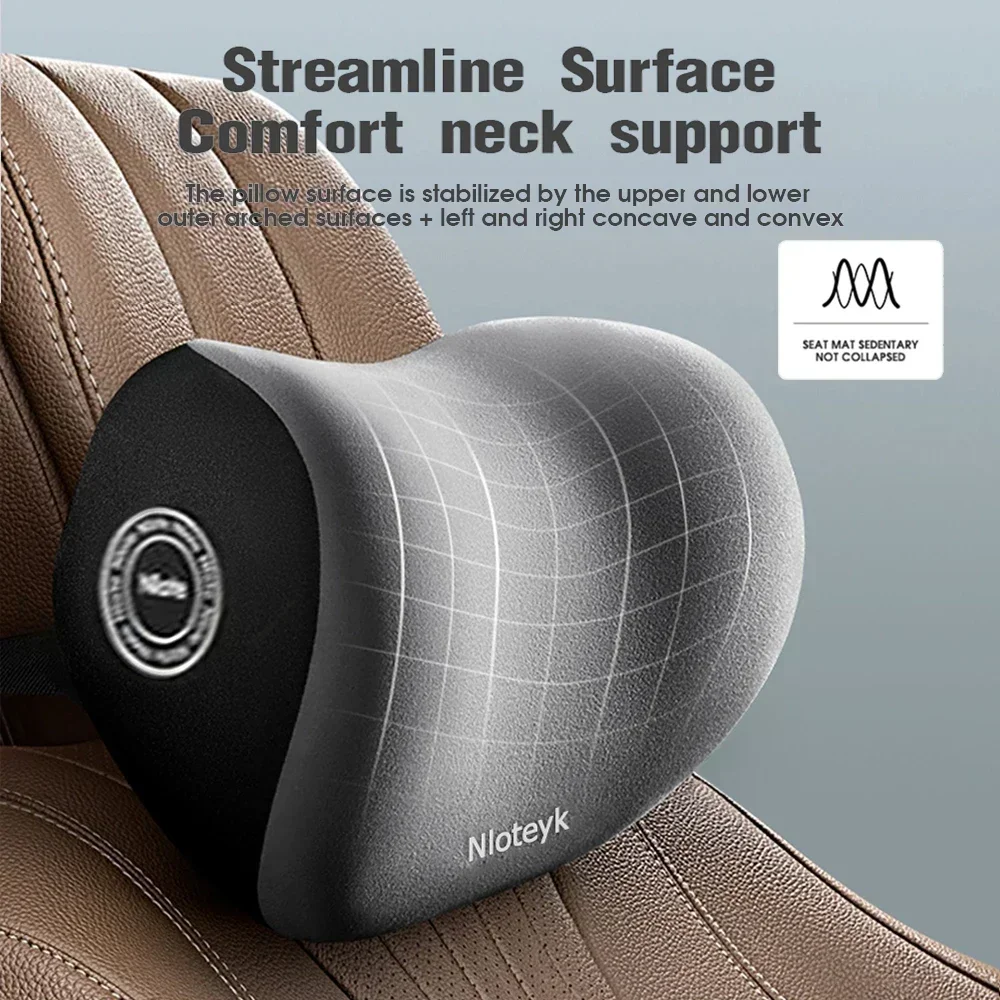 車のネックピロー低反発保護腰椎背もたれクッション腰椎クッショ - Car Accessories Limassol のレビューと価格