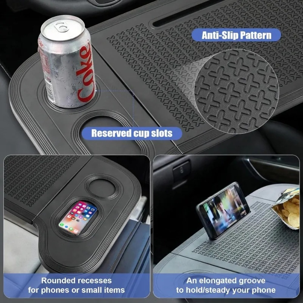 折りたたみ式車載ラップトップデスク、ハンドルトレイ、運転手、 - Car Accessories For Road Trip のレビューと価格
