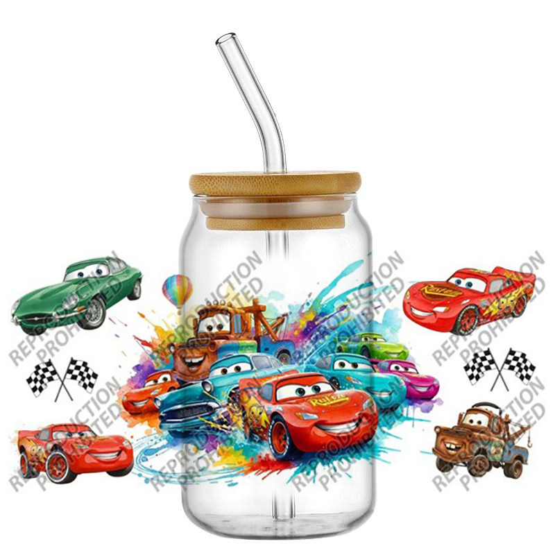 人気の車のデザインUV DTFステッカーデカールパーティーD - Car Accessories Quotes のレビューと価格