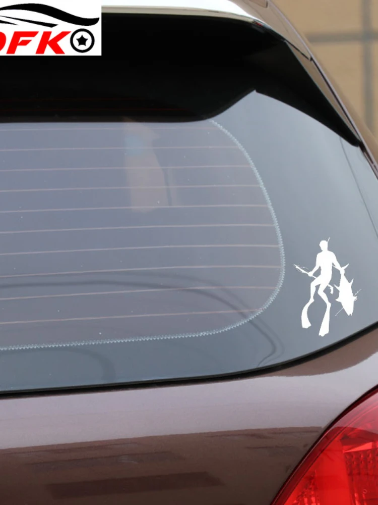 車のステッカーの装飾オートバイデカール槍釣りダイビング装飾ア - Car Accessories Quotes のレビューと価格