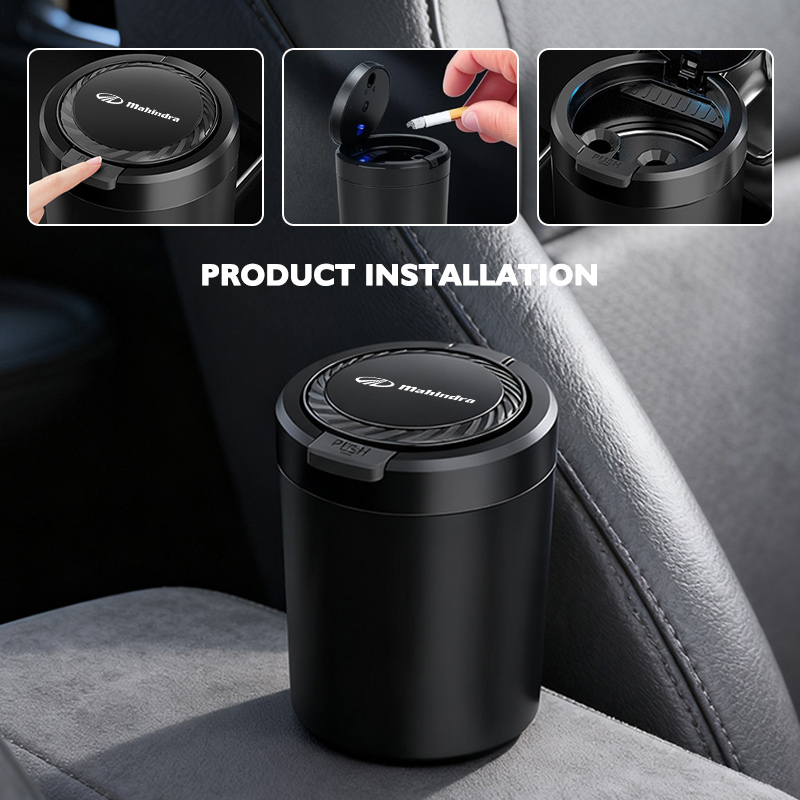 車用ポータブル灰皿ゴミ箱多機能ゴミ箱アクセサリーマヒンドラ  - Car Accessories Xuv 300 のレビューと価格
