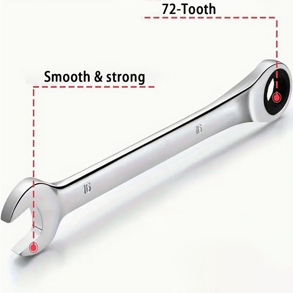 4個/セット 多機能ラチェットコンビネーションレンチセット  - Car Accessories Job のレビューと価格